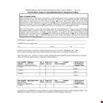 Reimbursement Form for Schools - Public & Nonpublic | Student & Parent Options example document template 