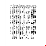 Wingdings Translator Template - Convert Wingdings Symbols with Ease example document template 