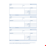 Free Blank Receipt Template example document template