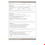 Effective Performance Review Examples for Employees - Improve Your Next Performance Review example document template