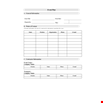 Corporate Plan example document template 