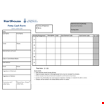 Track Your Expenses with a Simple Petty Cash Log - Total Control Guaranteed example document template