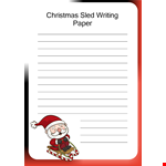 Lined Paper Template - Easily Printable and Customizable example document template