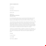 Personal Loan Application Letter Template example document template 