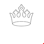 Crown Template | Free Printable Crown Template for Kids example document template