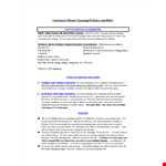 Types Of Cleaning Service Contract Template Free Doc Format example document template