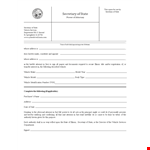 Power of Attorney for Your Vehicle example document template