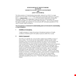 Emergency Health MOU Template for County Use example document template 