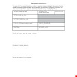 Witness Statement Form - Incident & Bullying | Download Now example document template