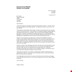 Sample Administrative Assistant Application Letter example document template