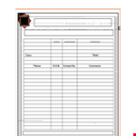 Class Roster Template - Easily Manage Class Rosters in Minutes example document template