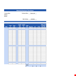 Efficient Employee Time Tracking with Our Timesheet Template example document template 