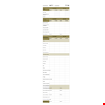 Generate an Accurate Income Statement with our Template - Total Sales Income and Amount Included example document template