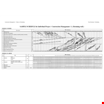 Management Schedule example document template