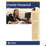 Family Financial Planning Template example document template