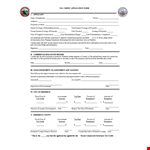 Property Credit Application Form in Frederick County - Apply Now example document template