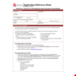 Reference Page Template for Email: Please Provide Applicant Address example document template