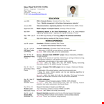 Telecommunication Engineer example document template 