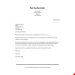 Effective Collection Letter Template - Requesting Payment for Your Account example document template