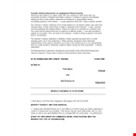 Create an Effective Witness Statement Form | Simplify the Process example document template