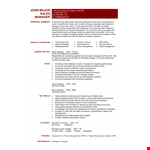 Sales Planning Manager Resume - Company, Sales & Management Expertise | Dayjob example document template 