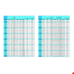 Marathon Pace Chart and Guide - Calculate your ideal marathon pace example document template