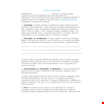 Consignment Agreement Guide Template example document template 