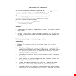 Subcontractor Non Compete Agreement example document template