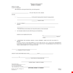 Proof of Residency Letter - How to Make a Statement for Your State example document template