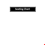 Seating Chart Template - Easily Organize Your Event Seating example document template