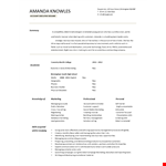 Resume Format For Accountant Executive - Professional Templates | dayjob example document template