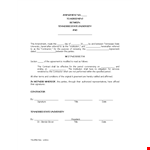 Contract Amendment for University Agreement with Contractor in Tennessee State example document template 