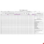 Boiler Log Sheet - Check Your System's Performance example document template