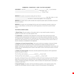 Protect Your Assets with Our Cohabitation Agreement Template example document template