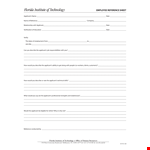 Complete Your Job Application with a Comprehensive Reference Sheet example document template