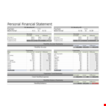 Track Your Personal Finances Monthly: Actual vs. Estimated Income with Our Statement Template example document template