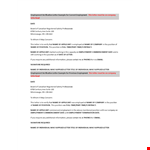 Employee Letter Of Employment Verification example document template