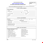 Root Cause Analysis Template - Select, Analyze and Address Event Causes example document template 