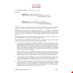 Trust Agreement: Everything You Need to Know example document template