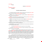 Settlement Agreement and Release between Grievant and Respondent example document template 