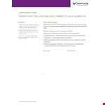 Client Advisory Board Meeting: An Agenda to Engage and Empower Clients example document template