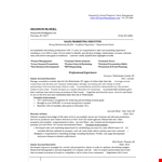 Sales and Marketing Executive Resume - Phoenix | Radio | Marketing example document template 