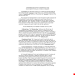 Non Compete Agreement Template for Executives: Company Agreement to restrict competition example document template 