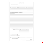 Quit Claim Deed Template - Download Legal Document Template example document template 