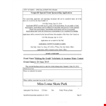 Example Of A Non Profit Event Program example document template