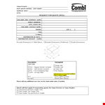 Get a Quote for Sealer Combis | Request for Quote Today example document template 