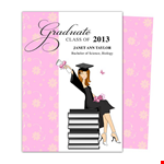 Create Stunning Graduation Invitations with our Templates example document template 