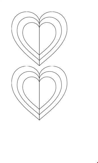 heart shape template - get creative with our printable heart shape template template