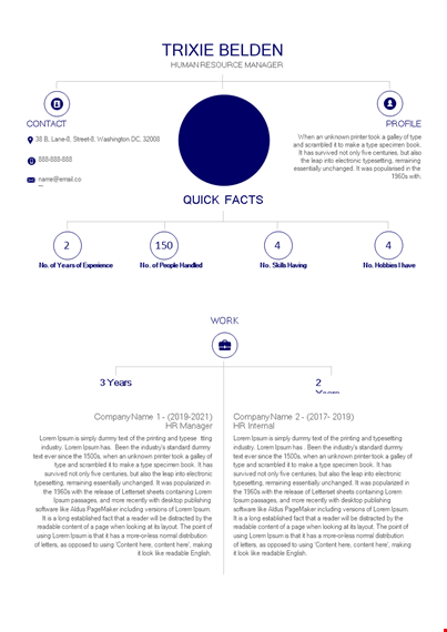 get noticed with our modern resume template - stand out from the competition template