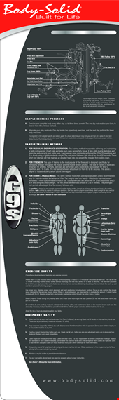 sample chest exercise template